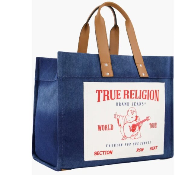 True Religion 🆕️ Large Tote Bag - Picture 3 of 14